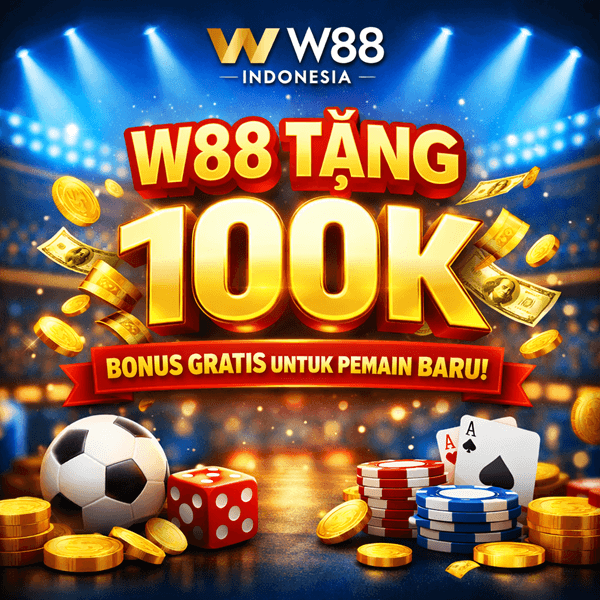 W88 Tặng 100K – Bonus Menarik untuk Pemain Baru W88 Indonesia